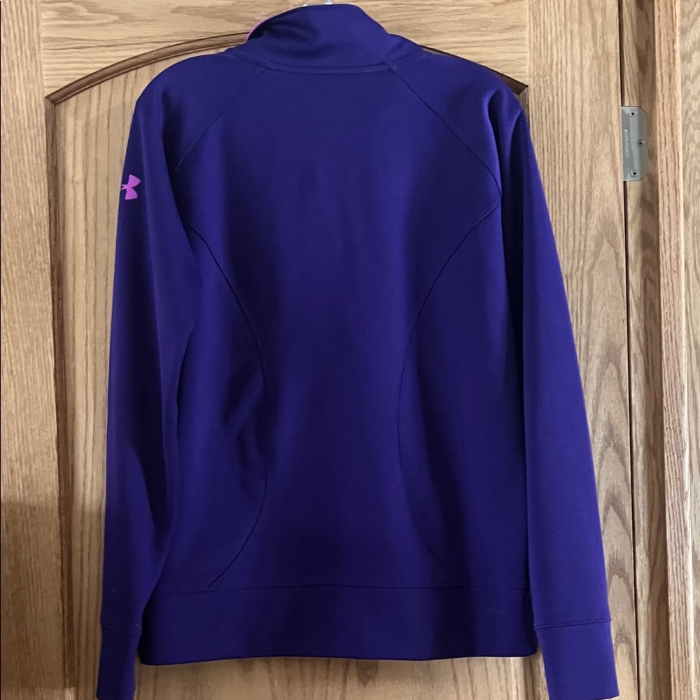 Under Armour Purple Jacket with Pink Accents - Picture 5 of 7